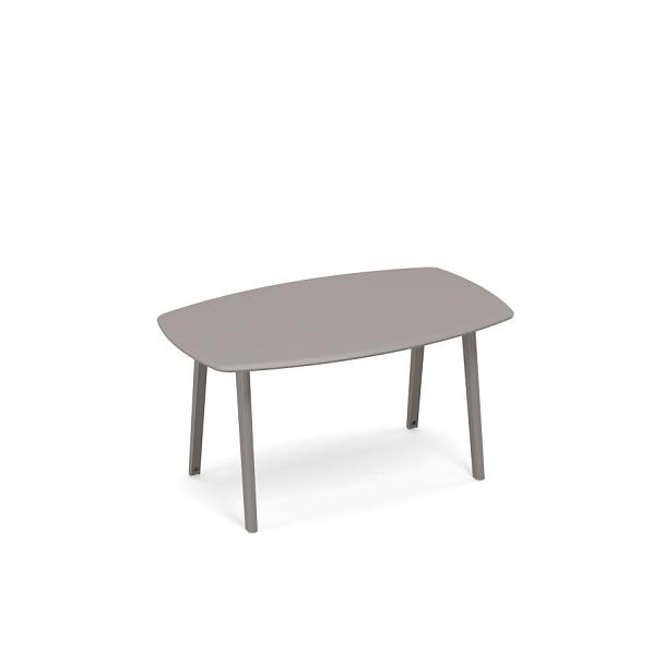 Стол для переговоров овальный METAL Time metal ТМ М1 145 мокко премиум - Вид 1