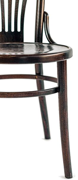 Стул деревянный венский Ослав темный орех - Вид 7