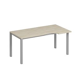 Стол эргономичный правый на металлокаркасе КФ Комфорт КФ К.С1 1140 ДШ дуб шамони / серый - Фото предпросмотра