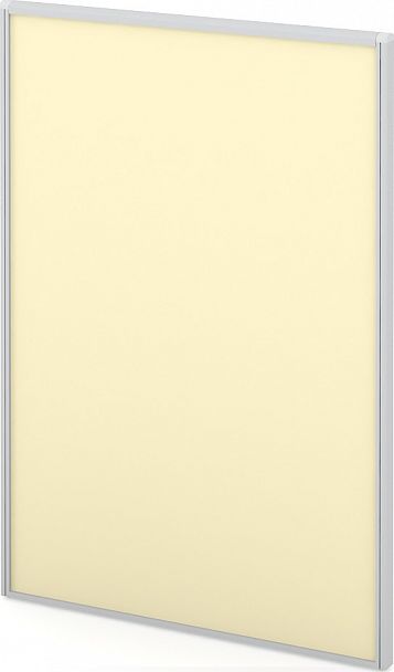 Модуль сплошной "Мобильные офисные перегородки «Логика»" ПК-ЛГ-МДС200х140Д-В1-53 слоновая кость - Вид 1