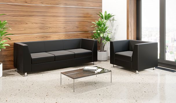 Секция угловая "PRIME" PR.U-1 черный кз - Вид 7