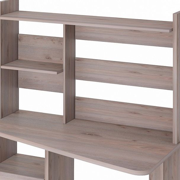 Стол компьютерный Домино Лайт СКЛ-Трап120+НКЛ-120 Нельсон правый - Вид 3