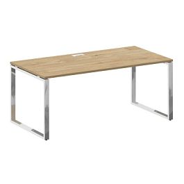 Шифт Стол руководителя прямой без тумбы SK.SR-180 Тиквуд Светлый 1800*900*753 - Фото предпросмотра