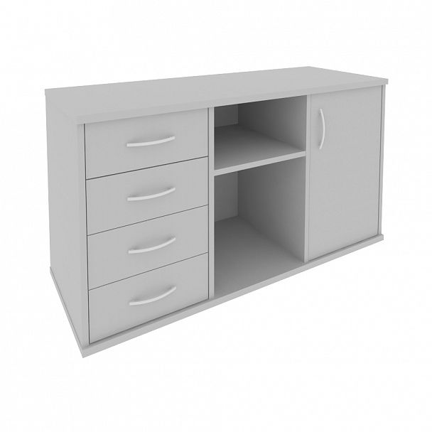 Тумба "Riva" А.МТ-2F серый - Вид 1