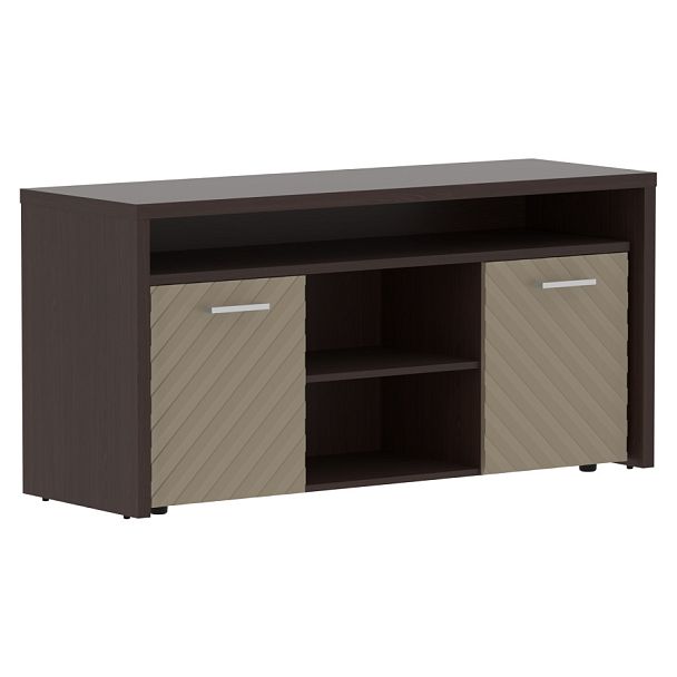 Тумба с фригобаром TLTF-3D Капучино/Венге Магия Z 1640х550х800 TORR LUX - Вид 1