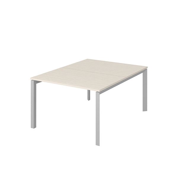 Рабочая станция на металлокаркасе "Столы для персонала"  ПК-ТНП-СР120Х160Н2/МК/БЭ-В2-940 дуб альпийский - Вид 1