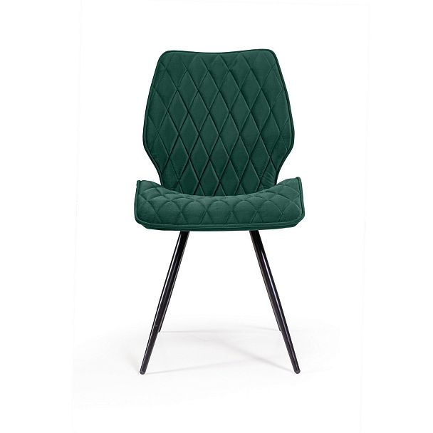 Стул Flash ромб, бархат зеленый 19 - Вид 2