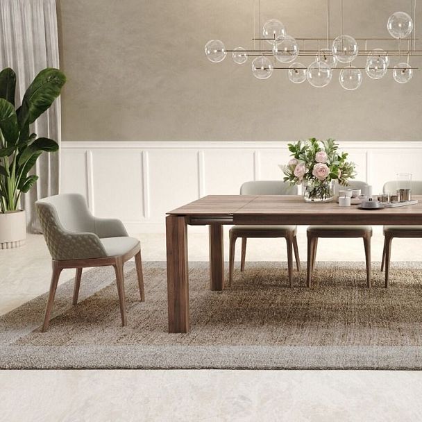 Стол раскладной Aron (160+40), шпон - Вид 6