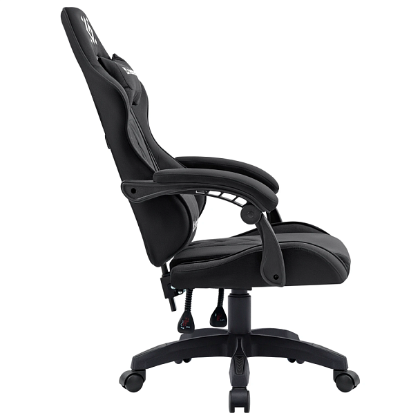 Кресло компьютерное DEFENDER "Breeze", 2 подушки, ткань, черное, 64299 - Вид 8