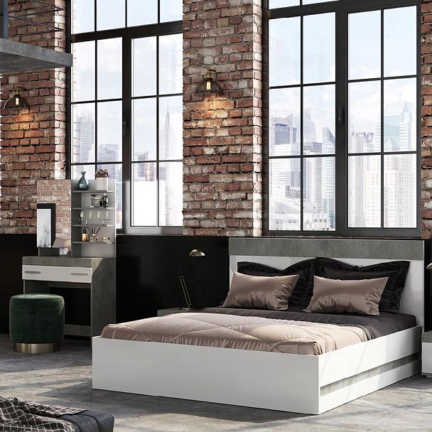 "Инстайл" СТ-01 метрополитан грей/белый глянец (замена цвета) - Вид 3