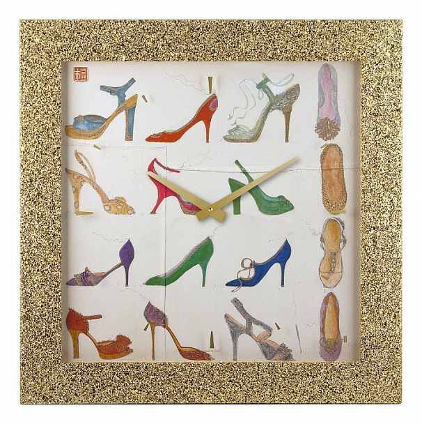 Настенные часы (60х60 см) Lowell - Вид 1