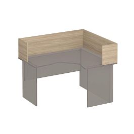 Перегородка настольная Формула ФР 348 вяз светлый - Фото предпросмотра