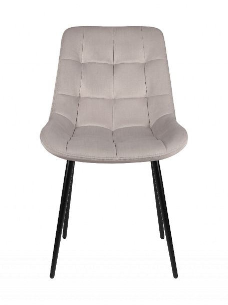 Комплект стульев Эйден, Confetti silver/черный, 2 шт. - Вид 2