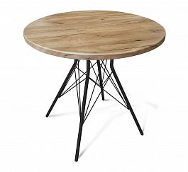 Стол Sheffilton SHT-TU2-1/80 МДФ черный/дуб тортуга - Фото предпросмотра