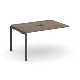 Style Project Проходной наб. элем. перег. стола SN-4P.NSPRG-004 Вяз Благородный/Металл Антрацит 1580 - Фото предпросмотра