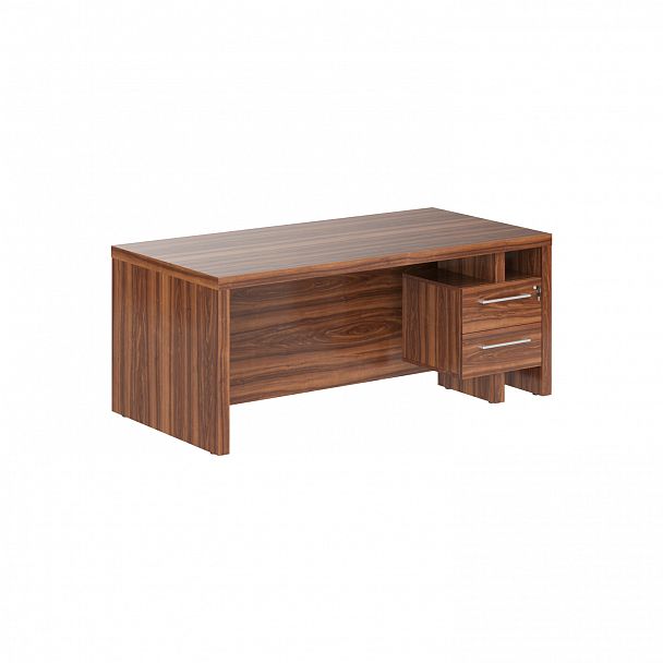 Стол руководителя "Zenn" ZSTD 189H(L/R) орех даллас - Вид 1