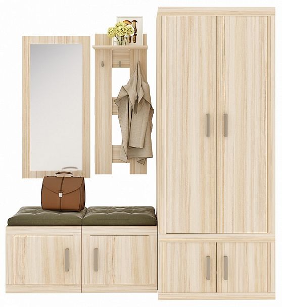 Стенка для прихожей Toivo ТОЙ-ПР 1 Карамель - Вид 1