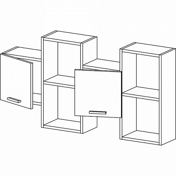 Полка комбинированная Флэш-29 - Вид 2