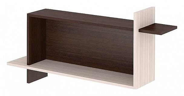 Полка книжная Домино ПК-16 Венге/Карамель - Вид 1