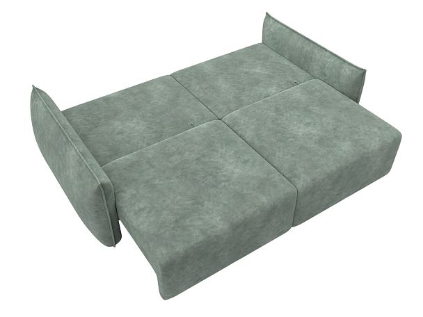 Диван прямой Лига-051 НПБ Велюр зеленый - Вид 9