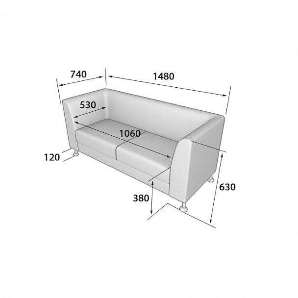 Диван "Тунис" 2 - Вид 2