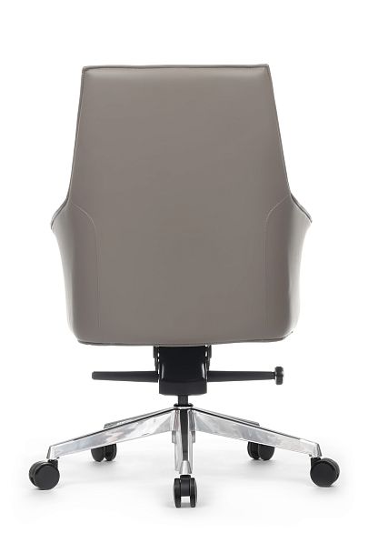 Кресло Rosso-M В1918 Серый (3A ND9711) натуральная кожа 68*68*88-94 - Вид 5