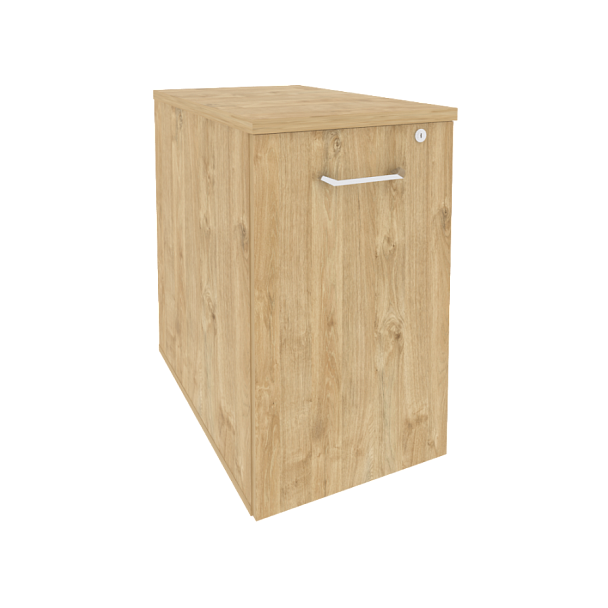 Onix Тумба низкая выдвижная приставная/опорная O.VTPO-1.7 Тиквуд светлый 432*720*750 - Вид 1