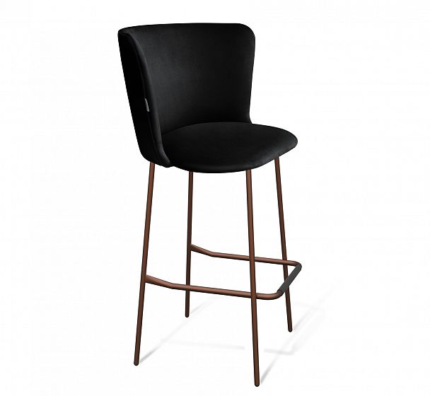 Стул барный Sheffilton SHT-ST36/S29P ночное затмение/медный металлик - Вид 1