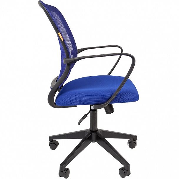 Кресло CHAIRMAN 698, ткань TW/сетчатый акрил, синий - Вид 3