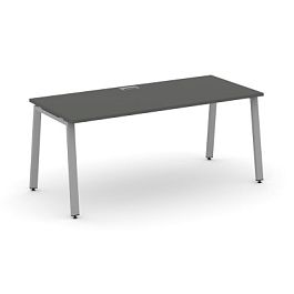 Стайл Проджект Директ Стол письменный SN-6A.SR-014.M Антрацит NEW/Металл Серый/Заглушка Металл Серый - Фото предпросмотра
