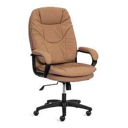 Кресло Комфорт Лт/Comfort Lt (22), кож/зам, св.-коричневый - Фото предпросмотра
