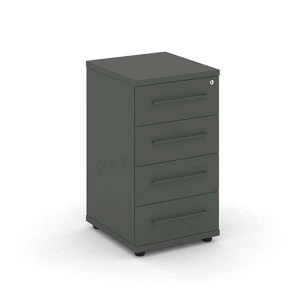 Rift Тумба приставная RF.TPR-001 Антрацит/Металл Антрацит 416*460*747 - Вид 1