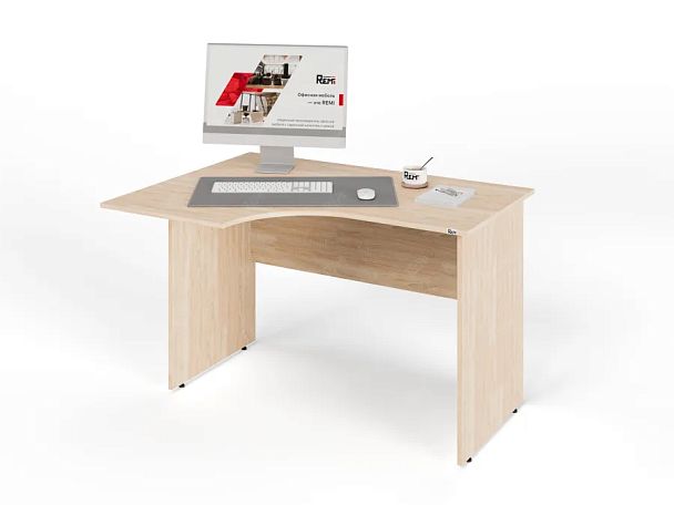 UNITY PС3-12 L ДУБ СОНОМА Офисный стол угловой Левый 1200х900х750 - Вид 3