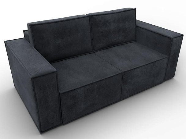 Диван прямой Куба мини Велюр серый - Вид 6
