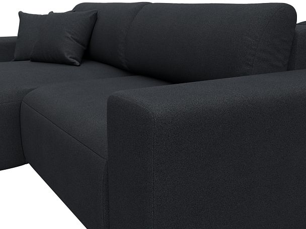 Диван угловой Лига-036 НПБ Классик левый угол Искусственная замша серый - Вид 4