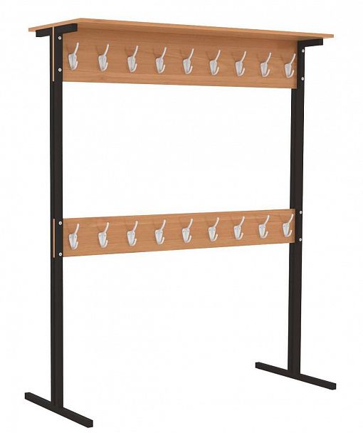 Вешалка напольная двусторонняя на 18 мест - Вид 2