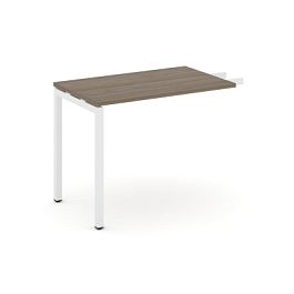 Стайл Проджект Брифинг-приставка SN-4P.BR-001 Вяз Благородный/Металл Белый 580*600*750 - Фото предпросмотра