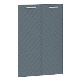 Двери средние TLMD 42-2 Серо-голубой 846х18х1132 TORR LUX - Фото предпросмотра