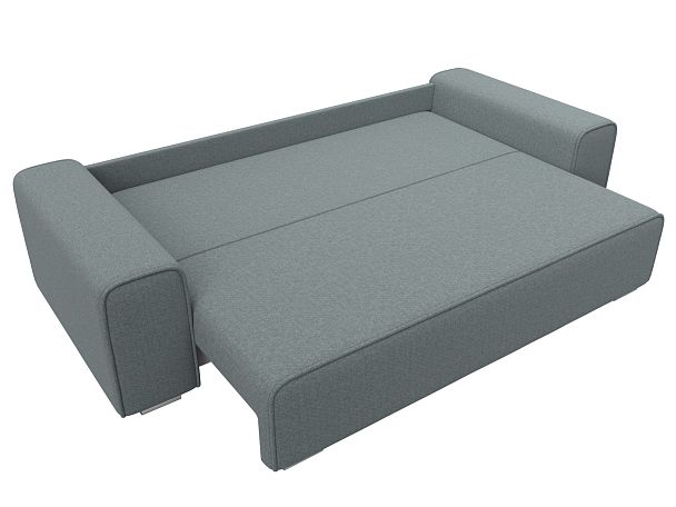 Диван прямой Лига-029 Рогожка серый - Вид 8