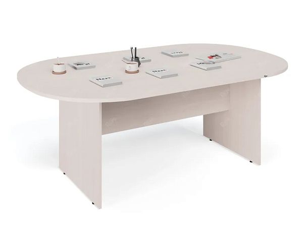 ЛАЙТ / LIGHT RLG010-20x12 Конференц-стол 200x120x75 Дуб Молочный - Вид 4