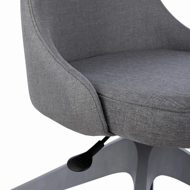 Кресло для приемных и переговорных CH-340GLZ, ткань, серое, 1923860 - Вид 8