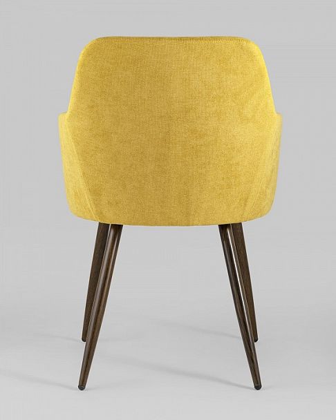 Кресло Кинг желтое - Вид 4