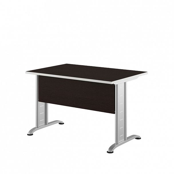 Стол письменный Metal Swift 120x80x75 тёмный дуб - Вид 1