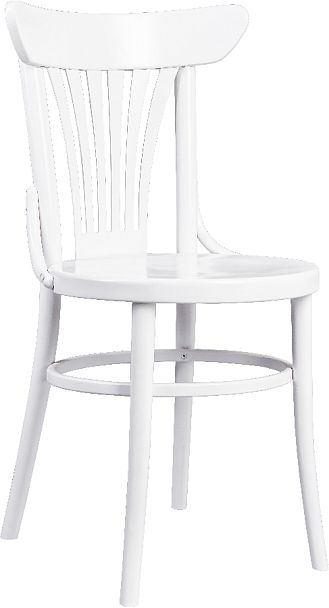 Стул деревянный венский Ослав белый - Вид 2