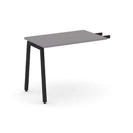 Стайл Проджект Брифинг приставка SN-4A.BR-001 Серый Пепел/Металл Черный 580*600*750 - Фото предпросмотра