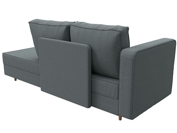 Кушетка Прайм левая Рогожка серый - Вид 6