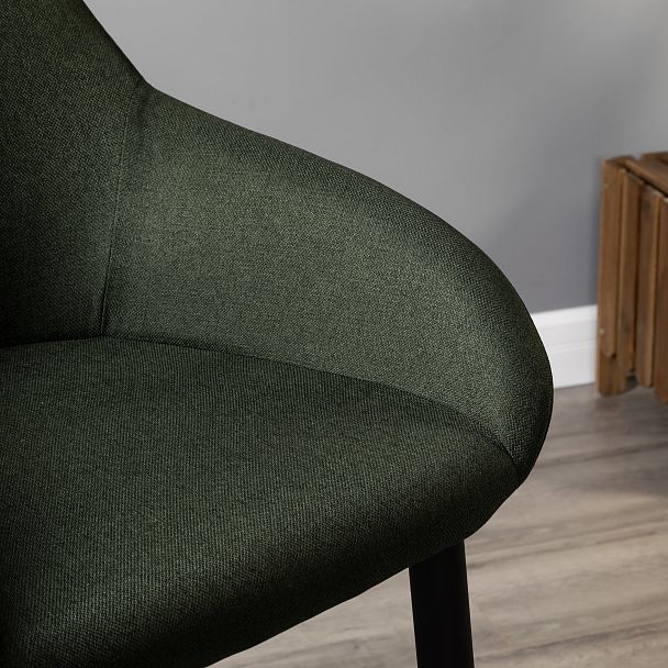 Кресло Бар.Kent тёмно-зеленый/черный - Вид 13