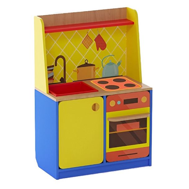 Игровая кухня Машенька, цветной - Вид 1