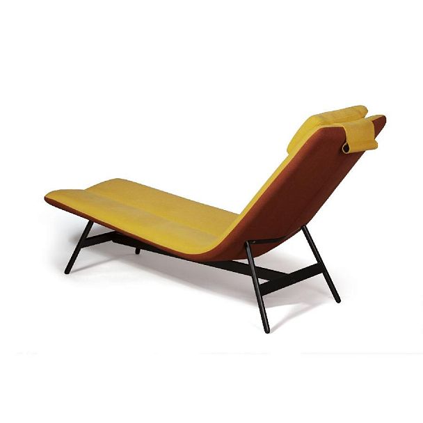 Шезлонг Sigma, желто-оранжевый - Вид 7