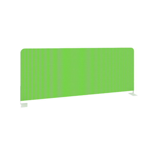 Onix Экран тканевый боковой O.TEKR-98 Зелёный/Белый металл 980*390*22 - Вид 1